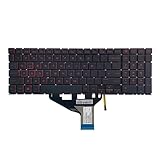 Tastiera for laptop retroilluminata RGB US/RU/SP, compatibile con HP, OMEN 15-DC 15T-DC 15-DH TPN-Q211 C143