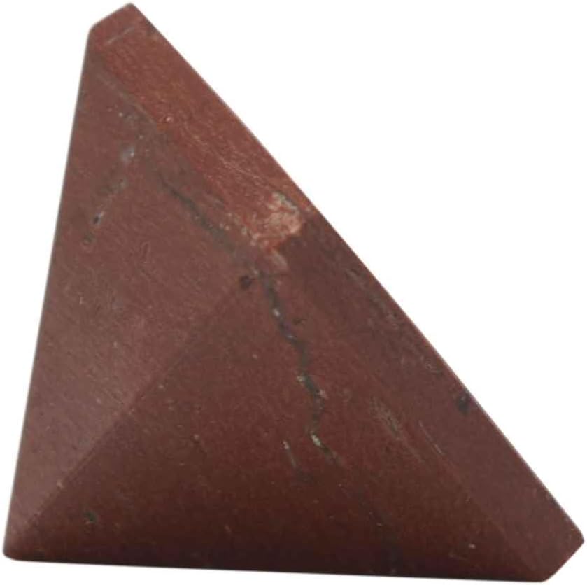 Blessfull Healing Reiki Crystal Red Jasper Pyramid - (1 pcs)