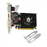 SCHNELLER WÄRMEABLEITUNG - Die AMD RADEON HD6450 Grafikkarte ist mit einem unabhängigen Lüfter ausgestattet, der die GPU kühler und stärker hält und ein leises Spiel- oder Filmerlebnis bietet