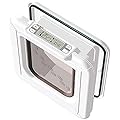 Cat Mate Elite I.D. Disc Cat Flap with Timer Control - White (305W)