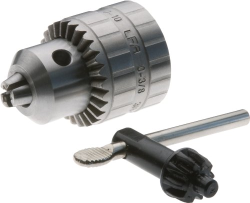 Exclusive Discount 50% Price LFA Industries 84-6A-3JT 0-5/8-Inch - .5-16 mm Capacity, 3 Jacobs Taper Mount Plain Bearing Precision Crafted Heavy Duty All Steel, Keyed Drill Chuck with T6/K3 Chuck Key Included