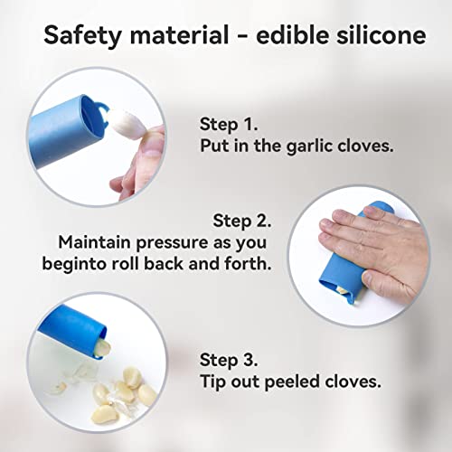 Garlic Peeler,2-Pack, Easy To Clean, Convenient Kitchen Tools #TOP2