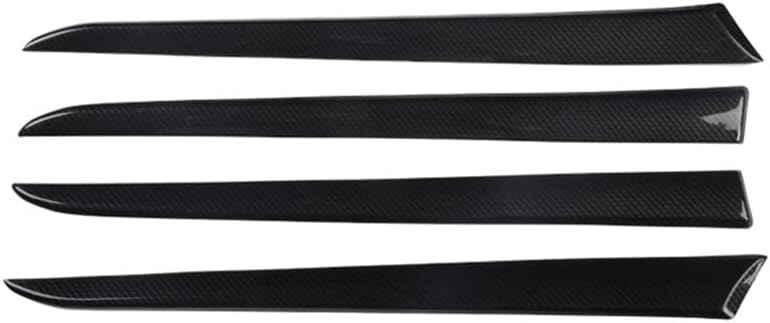 Interior Car Door Panel Decoration Trim Cover for Subaru Outback Legacy Accessories 2010-2014, ABS Plastic Door Panel Trim Decoration, Interior Accessories Trim，Carbon Fiber Style