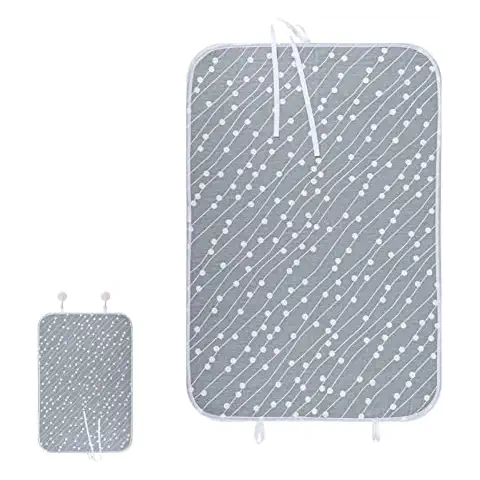 Onlynery Alfombrilla de planchar resistente al calor para mesa Cover