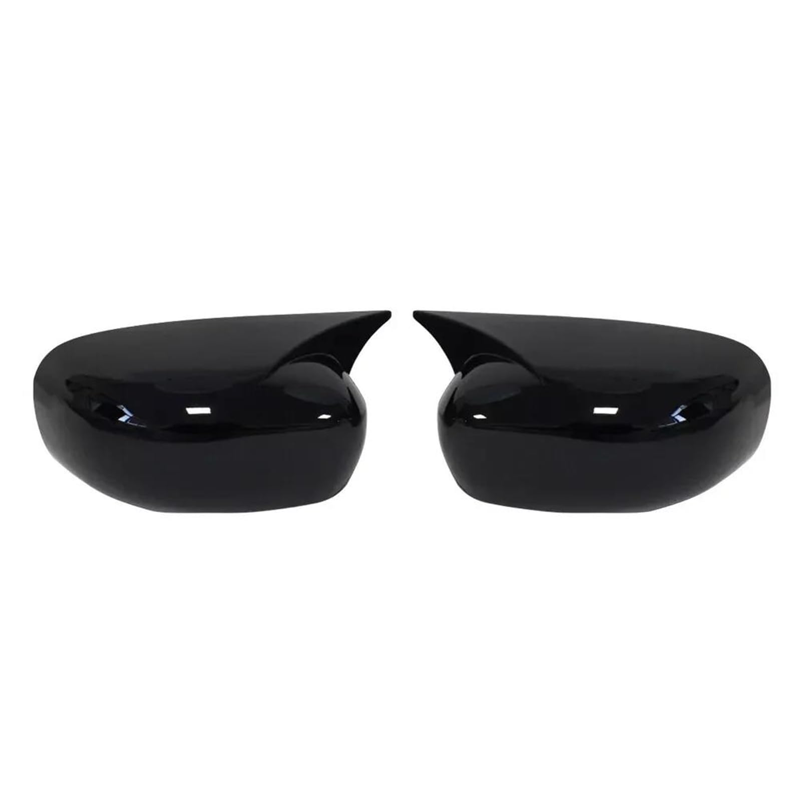 Car Sticker Cover Rearview Side Mirror Exterior Door Wing Cap Trim for Chrysler 300/300C 2005-2010 Car Wing Mirror Covers(Gloss Black)