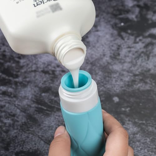 4 Pack Travel Bottles,Leak Proof TSA Approved Travel Size Containers - Image 3