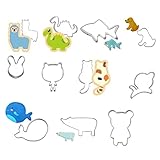 Keksformen: für den privaten oder professionellen backgebrauch in konditoreien.