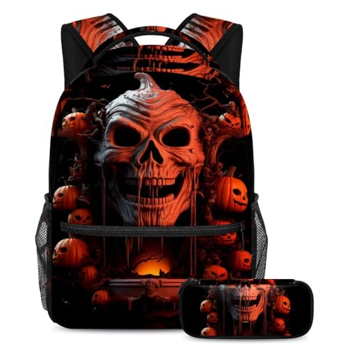Sac d'école zombie d'Halloween pour la rentrée des garçons et filles