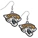 NFL Siskiyou Sports Womens Jacksonville Jaguars Dangle Earrings One Size Team Color