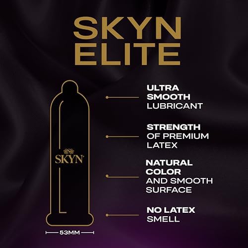 SKYN Elite Condoms - 22 Count - Ultra-Thin, Lubricated Latex-Free Condoms — view 3