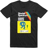 Design concept: Classic black t-shirt with charming theme pattern printed on the front, perfect for daily casual wear