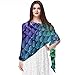 Grand châle en soie pour femme avec paillettes et écailles de sirène, grand châle pour foulard et cou 180 cm x 73 cm pour les vacances, Paillettes sirène échelle 2, L