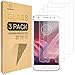 [3-Pack]- Mr.Shield for Motorola Moto Z2 Play [Tempered Glass] Screen Protector [0.3mm Ultra Thin 9H Hardness 2.5D Round Edge] with Lifetime Replacement
