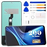  TFT pour Honor 200 Écran de remplacement pour Honor 200 LCD Display ELI-AN00, ELI-NX9 Digitizer Kit de réparation d\'écran tactile (noir, sans cadre)