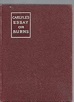 Carlyles essay on burns poems from burns 1904 by willard gore mini book macmilan B08B6C1Q62 Book Cover