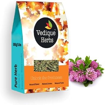 Red Clover Trifolium pratense - 250g 8.8oz | Raw, Crude, Dried | T-Cut | Premium Grade