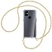 Produktbild mtb more energy® Handykette kompatibel mit OnePlus Nord N10 5G (6.49'') - Metallkette (Gold) - Smartphone Hülle zum Umhängen - Anti Shock Full TPU Case