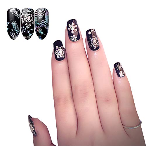 Adesivi Nail Art Unghie, 30rotoli Nail Art Foil