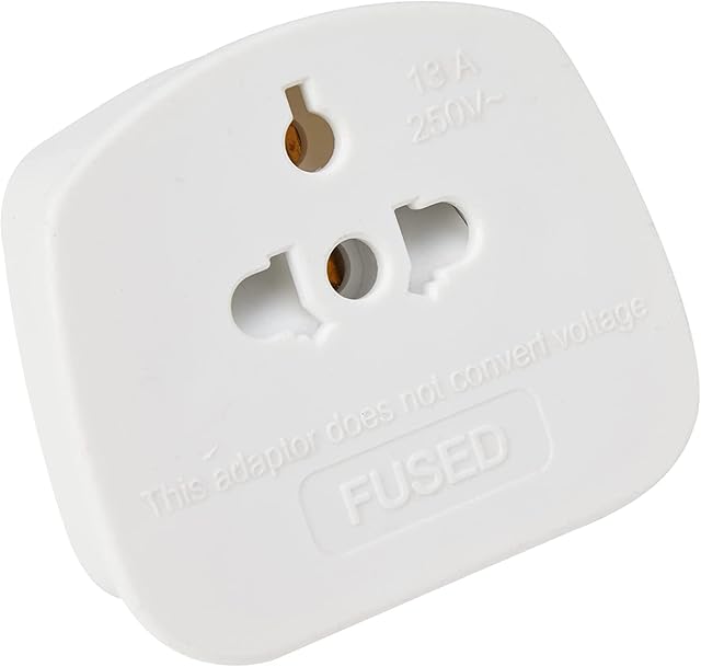 ShaniTech 13A UK Visitor Travel Adaptor European USA to UK Adapter
