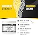 Nupharmisto 2 Pack Numbing Cream Maximum Strength : Long Lasting Numbing Cream with 5X Numbing - Emu Oil and Arnica 160 g / 5.64 oz relieves discomfort Caused by Hemorrhoids