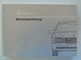 mercedes w140 coupe  Mercedes-Benz 300 SD (140) Betriebsanleitung Ausgabe A - Original
