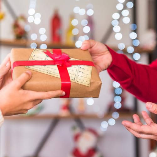50 conjuntos de vales de presente para empresas, vales-presente em branco com envelopes, vales de pr