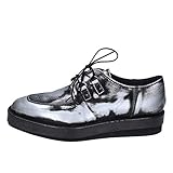 MOMA Oxford Damen Andere Leder Schwarz, sc schwarz, 37 EU