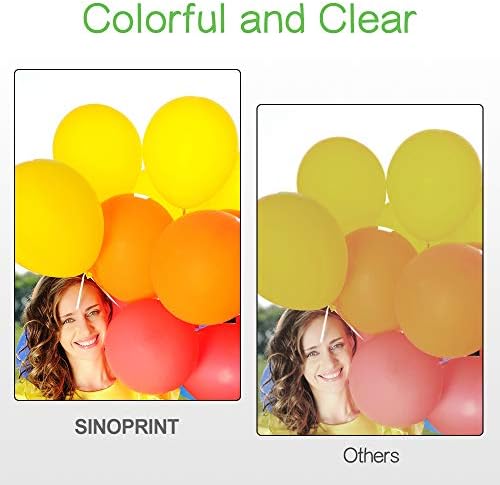 SINOPRINT Compatible CF540X Toner Cartridge for HP 203X CF540X HP203X 203A CF540A HP203A for HP Color LaserJet Pro MFP M281fdw M281fdn M280nw M281cdw, Pro M254dn M254dw M254nw Printer (4-Pack, BCMY)