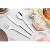 Grunwerg Set Of 12 Stainless Steel Tablespoons - 18/0 Steel, Mirror Polish, Dishwasher Safe
