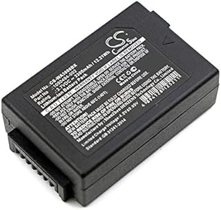 Barcode Scanner Replacement Battery for Zebra WorkAbout Pro 4, WorkAbout Pro G4 PN WA3020, WA3006, 1050494, 1050494-002 3300mAh