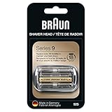 Braun Series 9 Electric Shaver Replacement Head - 92S - Compatible with all Series 9 Electric Razors 9290cc, 9291cc, 9370cc, 9293s, 9385cc, 9390cc, 9330s, 9296cc