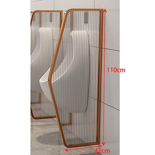 Mamparas de privacidad para urinarios con diseño suspendido robusto 3