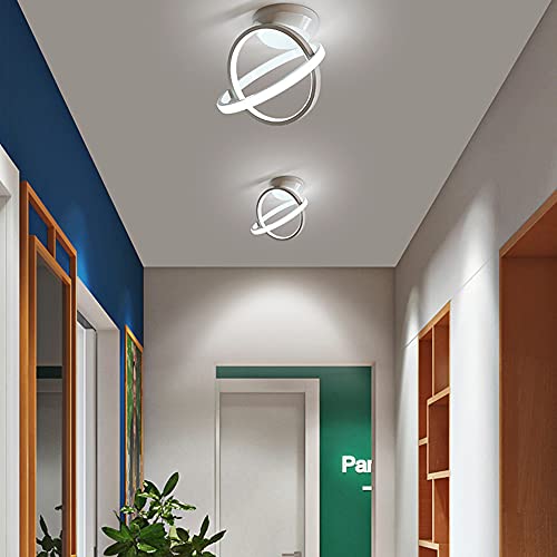 Plafoniera LED 2 cerchi Nordic Moderna Personalità...