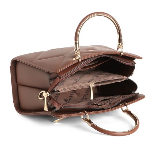Martucci gold faux leather sling bag – image 7