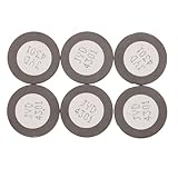 OSALADI Dischi di Nebulizzazione in Ceramica 16Mm 6 Pezzi per Umidificatore a Ultrasuoni Disco Oscillante per Generatore di Nebbia Ricambio per Fontane da Interno e Paesaggi Rocciosi