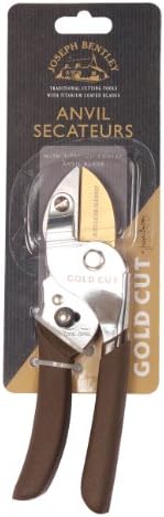 Gold Cut Anvil Secateurs