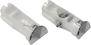 Freezer Handle Support Set Compatible with Samsung Model Numbers RF260BEAESP, RF260BEAESP/AA, RF260BEAESR, RF260BEAESR/AA