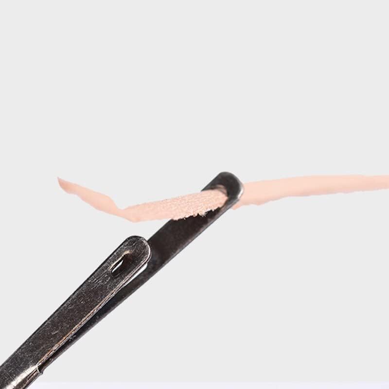 2pcs Leather Craft DIY Sewing Needle Double/Single Hole Leather Rope Sewing Needle Tools Handmade Leather Craft Tools Supplies - (Color: B-Double Hole)