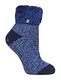 Heat Holders - 1 Paar Bettsocken Damen Stoppersocken abs antirutsch kuschelsocken socken in 8 farbig 37-42 eur (HHL15)