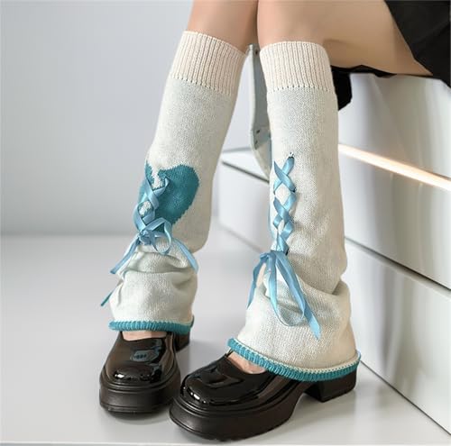 Image of Goth Leg Warmers Women Japanese Gothic Y2k Harajuku Grunge Emo Punk 80s