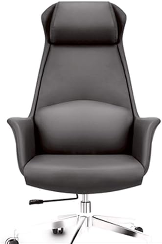 YYDS Silla cómoda para juegos, silla giratoria reclinable para computadora con reposabrazos fijos para dormitorio y sala de estar, silla de oficina