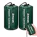 Zmoon Emergency Sleeping Bag - Waterproof Lightweight Thermal Bivy Sack - Survival Blanket Bags Portable Nylon Sack Camping, Hiking, Outdoor, Activities (2 Pack)
