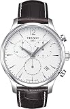 [ティソ] TISSOT 腕時計 トラディション シルバー文字盤 レザー T0636171603700 メンズ 【正規輸入品】