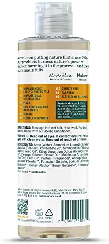 Faith In Nature Natural Jojoba Shampoo, Smoothing, Vegan & Cruelty Free, No SLS or Parabens, For Normal to Dry Hair, 400ml