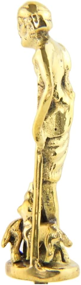 Generic Bronze Bell - Caridad del Cobre Bell, 6.5 inches, San Lazaro