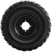 10" ATV عجلات الاطارات ريم، 22 x10-10 الحديد والمطاط الإطارات مع حافة عجلة واحدة الإطارات المثبتة على حواف واحدة ل ATVs والذهاب عربات كما الجبهة أو الخلفية عجلة