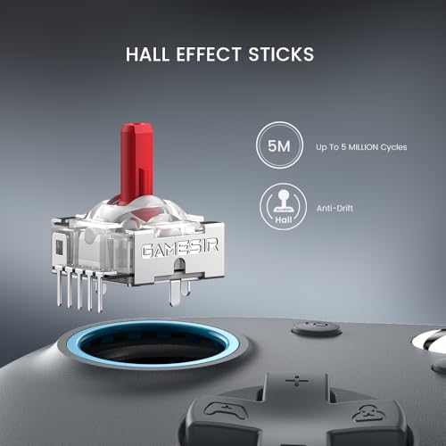 GameSir G7 SE Wired Controller for Xbox Series X|S, Xbox One & Windows 10/11, Plug and Play Gaming Gamepad with Hall Effect Joysticks/Hall Trigger, 3.5mm Audio Jack-Gray by GameSir - Image 2