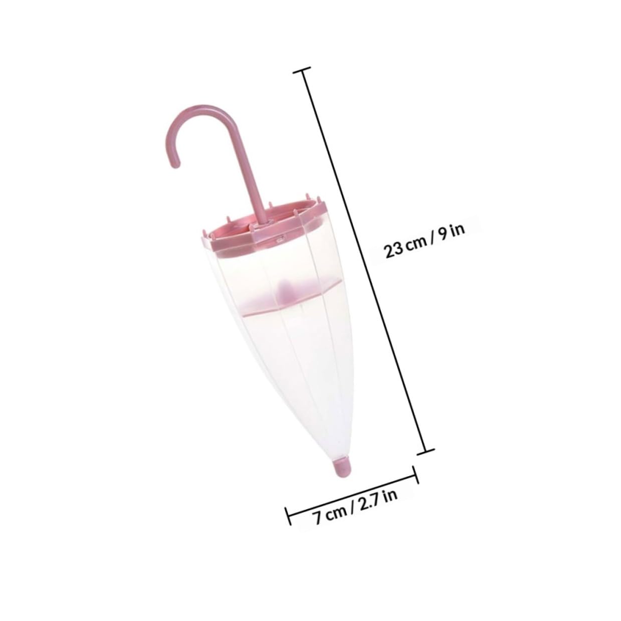 SECFOU Assorbitore con e 2 di a di Forma Umidità Controllo Dell’umidità Materiali Abs e Pp, Design Appendibile in Rosa e Blu per Armadio Casa