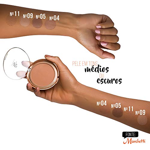 Pó Compacto 05, Marchetti, Bege