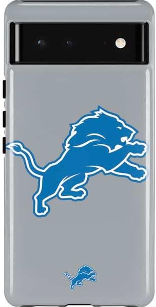 Skinit Pro Phone Case Compatible with Google Pixel 6 - Officially Licensed NFL Detroit Lions Distressed Design